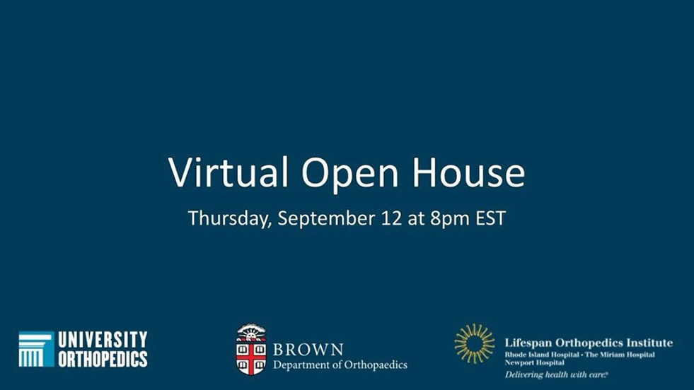 graphic that says virtual open house, september 12, 8pm