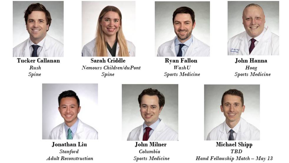 series of headshots against a white background; names in the caption