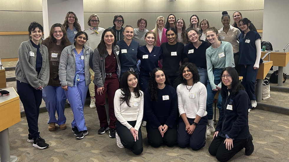 group of people posing for a photo